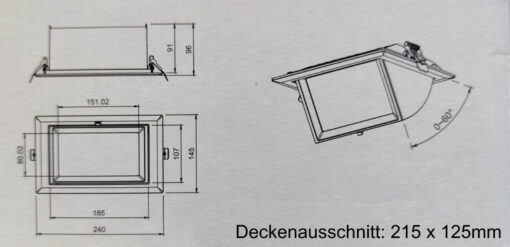 LED Strahler 28/ 38/ 45/ 60 Watt Fluter 3000K / 4000K / 5700K Terrarium Aquarium – Bild 6