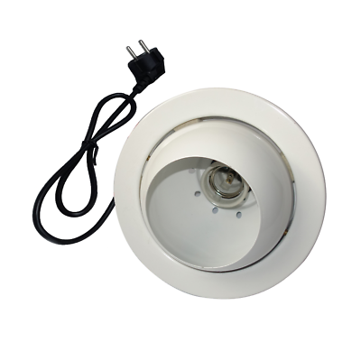 Einbau Strahler Eyeball E27 für Wärme Halogen Lampe Baskingspot Terraristik