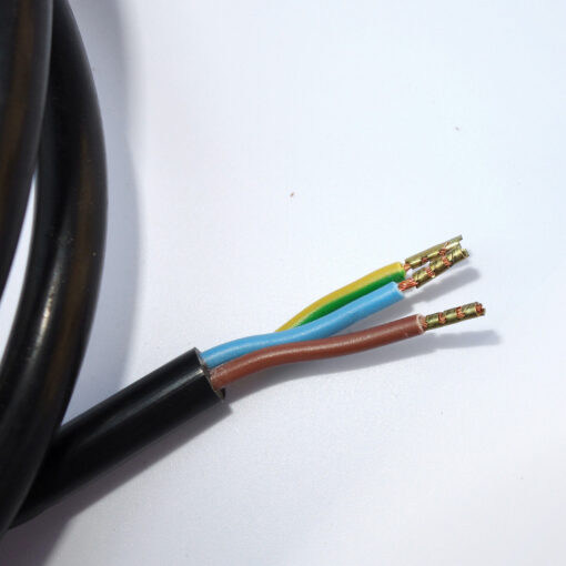 H05VV 3 x 0,75 mm² 1,0m Zuleitung Strom Anschluß Leitung konfektioniert PVC – Bild 3