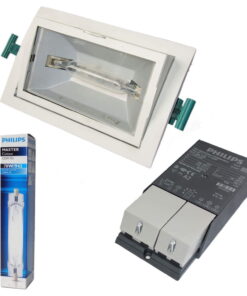 Philips MBS 70 Watt HCI HQI Einbau Strahler CDM-TD RX7s Fluter + NDL 942 + EVG